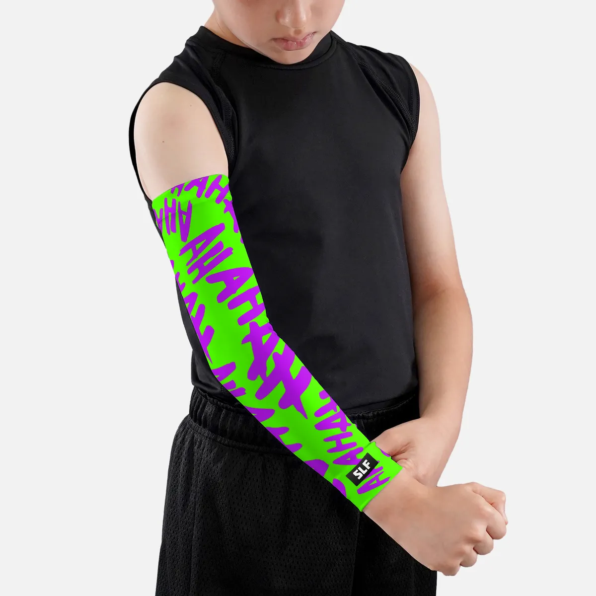 Ha Ha Ha Green Kids Arm Sleeve