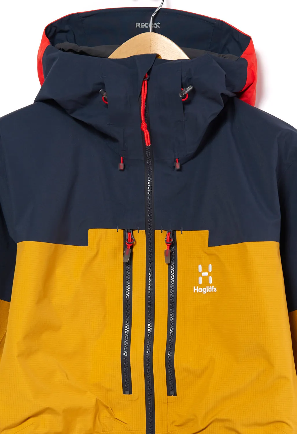Haglöfs Men's Spitz GORE-TEX PRO Jacket - Autumn Leaves/Tarn Blue