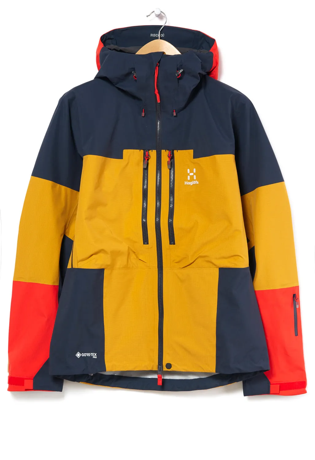 Haglöfs Men's Spitz GORE-TEX PRO Jacket - Autumn Leaves/Tarn Blue