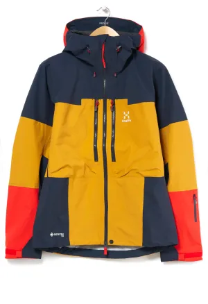 Haglöfs Men's Spitz GORE-TEX PRO Jacket - Autumn Leaves/Tarn Blue
