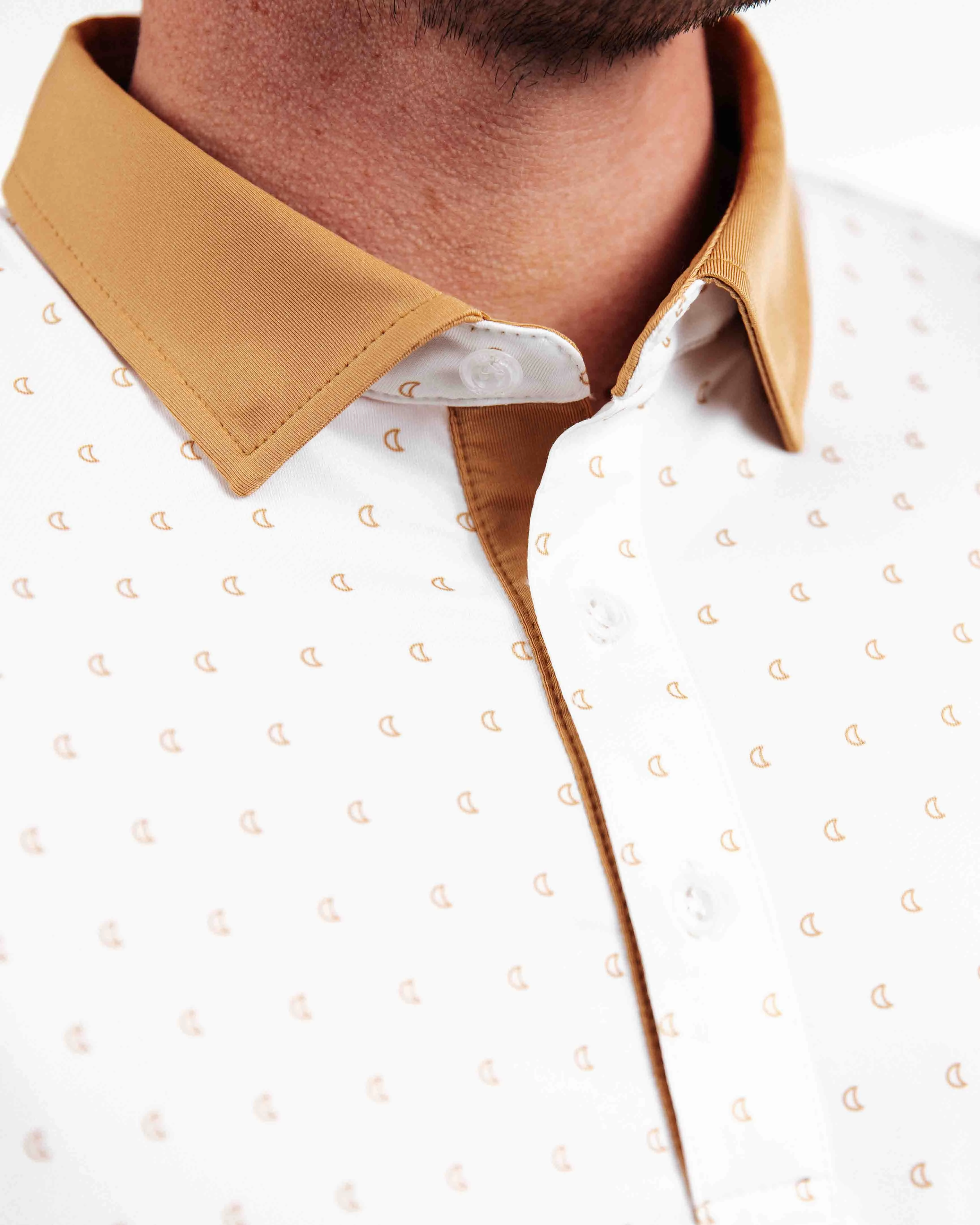 Half Moon Classic Polo Full Coverage Fit AthleisureReady