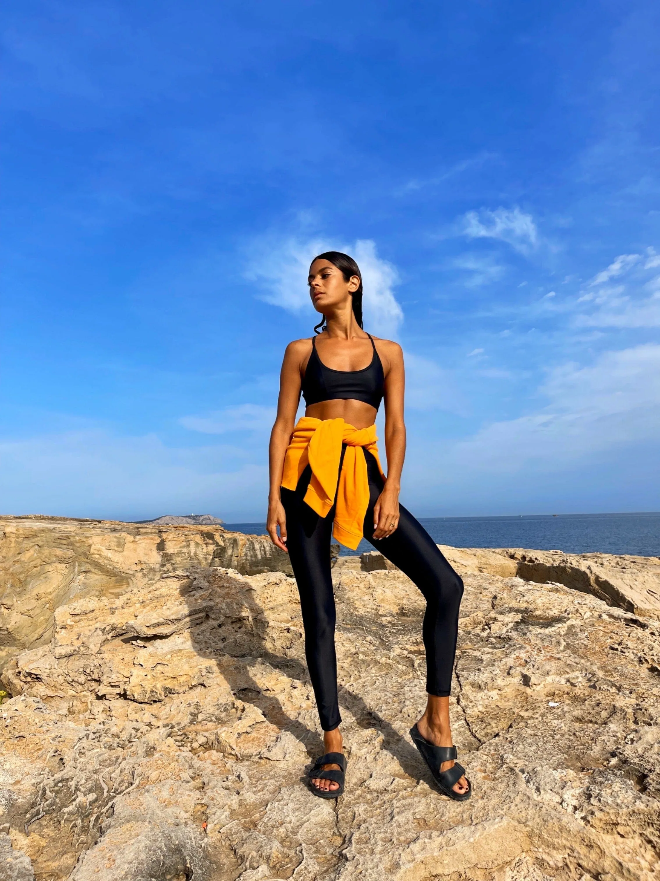 HALO Malala Yoga Leggings in Black
