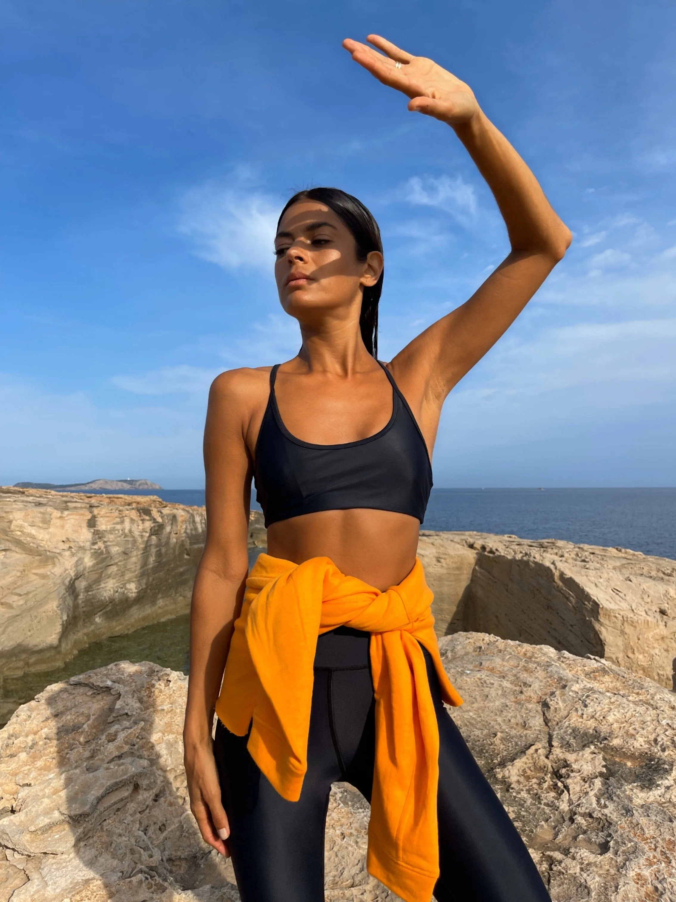 HALO Malala Yoga Leggings in Black