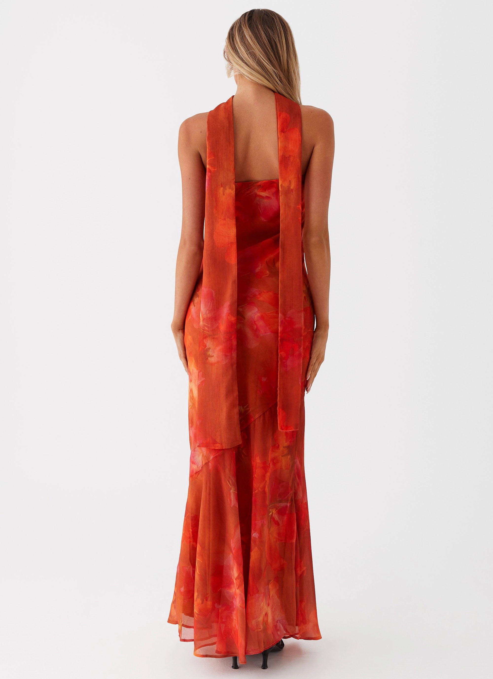 Under The Pagoda Maxi Dress - Amber Lightweight-Structure