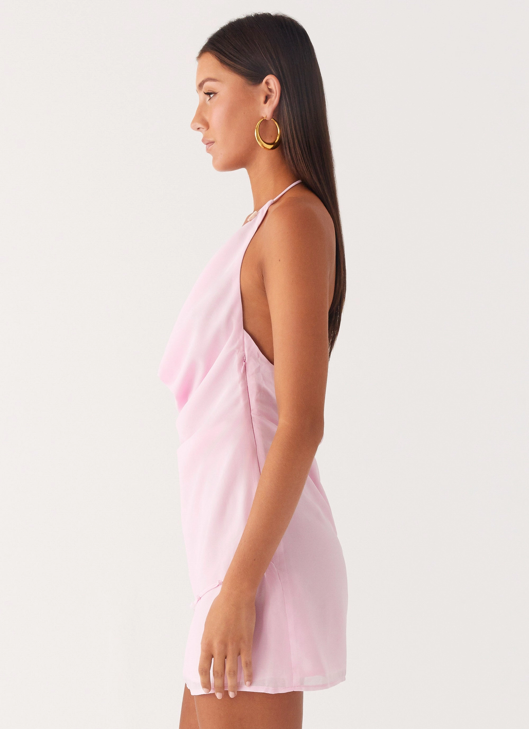 Just for Love Mini Dress - Baby Pink Semi Casual perfect for events
