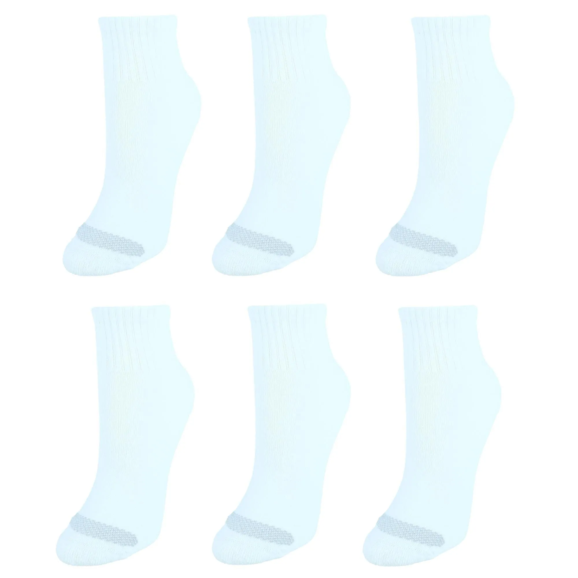 Hanes Women's Cool Comfort Ankle Socks (6 Pack)