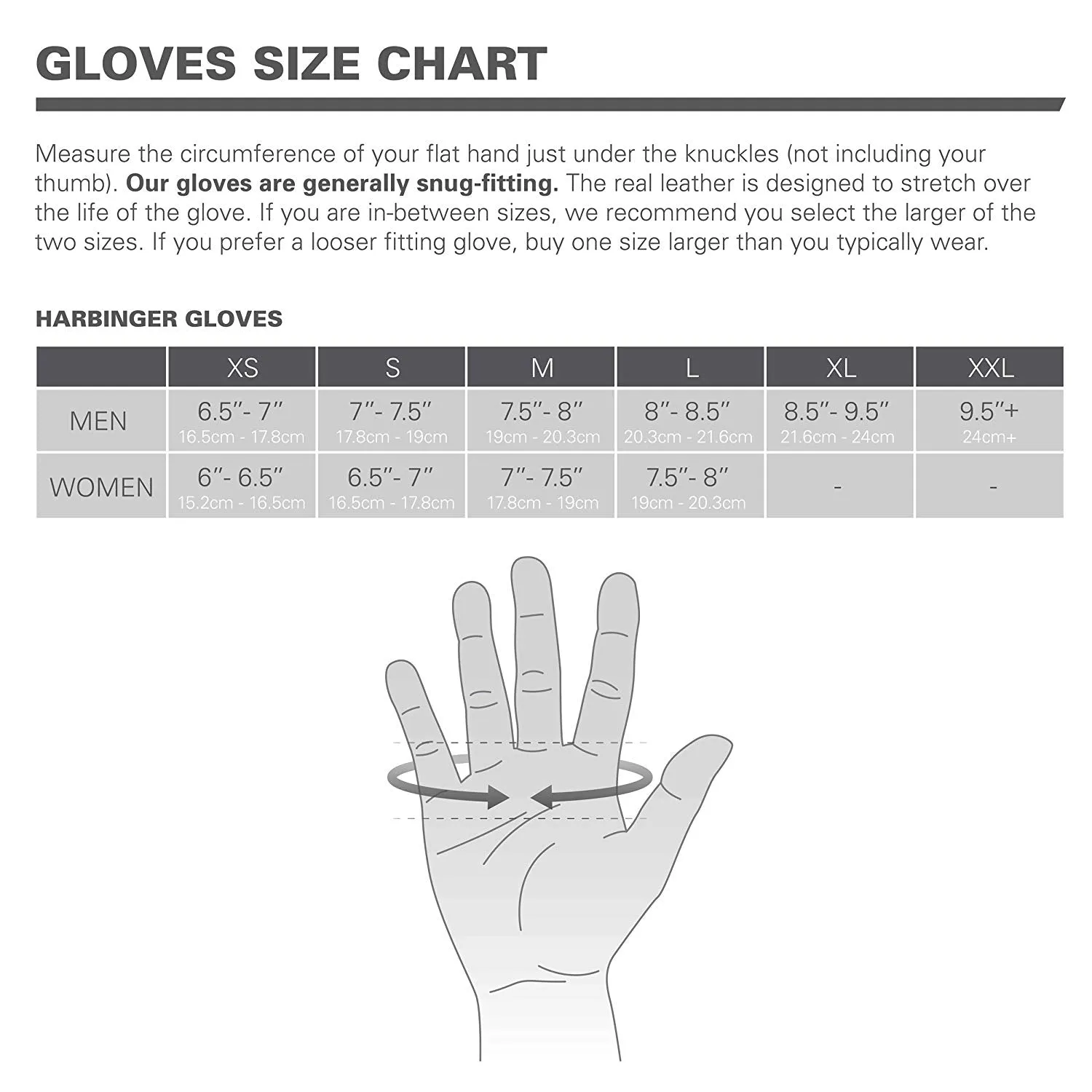Harbinger BioForm Non-Wristwrap Weightlifting Glove with Heat-Activated Cushioned Palm | Pair