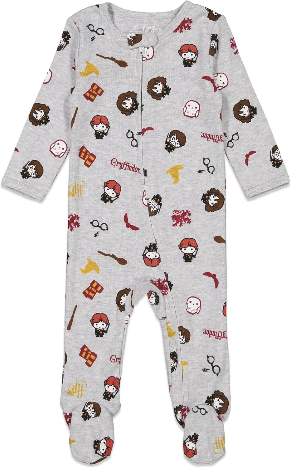 Harry Potter Baby 2 Pack Zip Up Costume Sleep N' Play Coveralls Newborn to Infant
