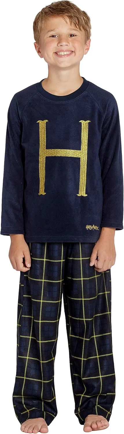 Harry Potter Mrs. Weasley H Holiday Christmas Sweater Fleece Flannel Pant Pajama 2pc Gift Set