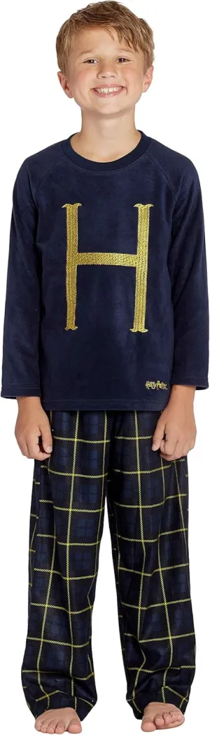 Harry Potter Mrs. Weasley H Holiday Christmas Sweater Fleece Flannel Pant Pajama 2pc Gift Set