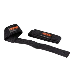 Hauler Cotton Lifting Straps - Immortal Black