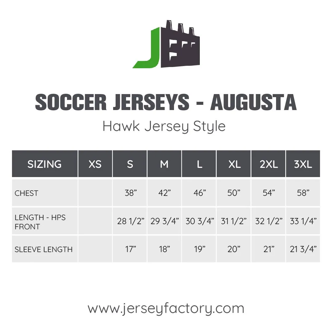 Hawk Evolution Soccer Jersey Navy/Lime