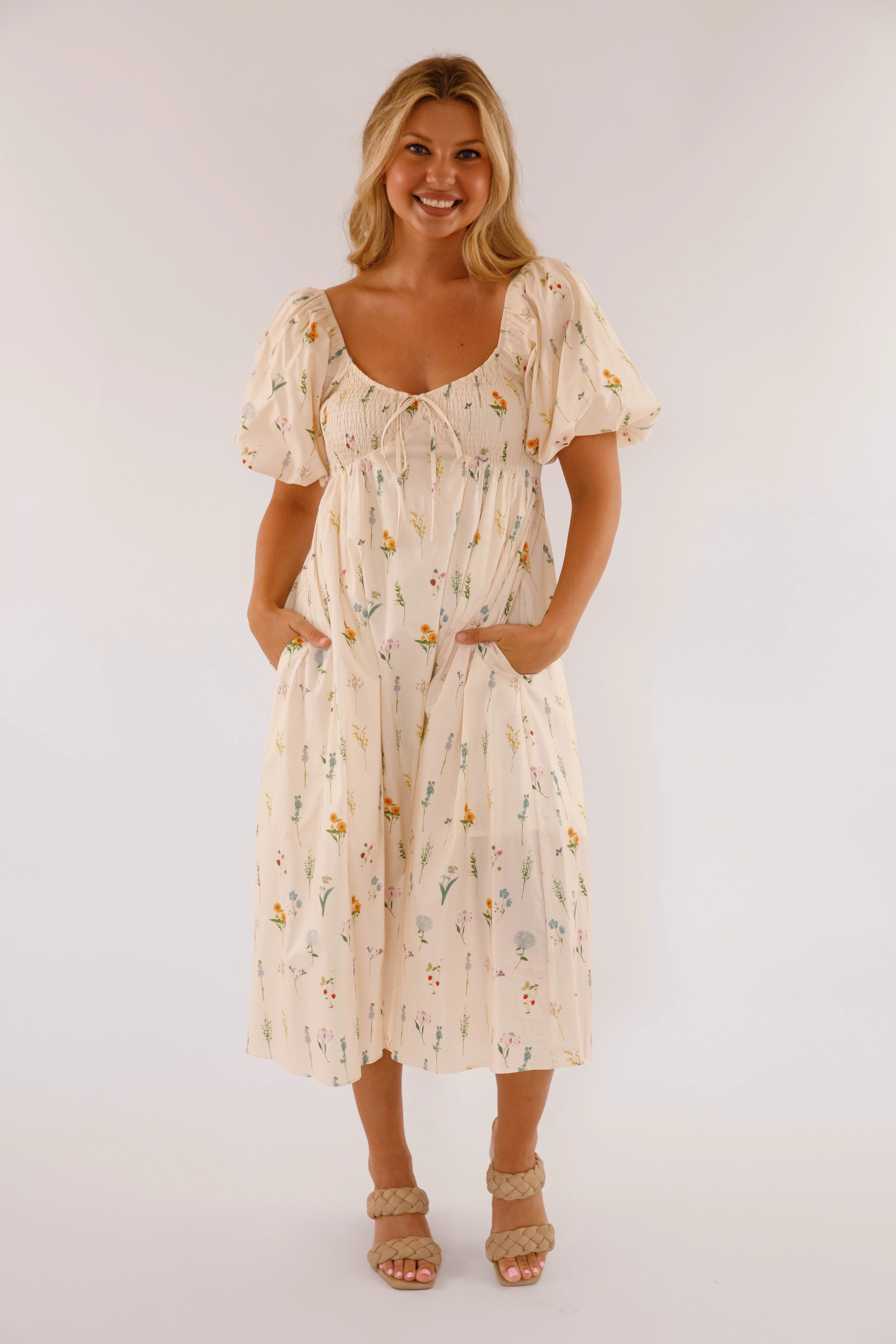 Love Glow Heavenly Energy Midi Dress