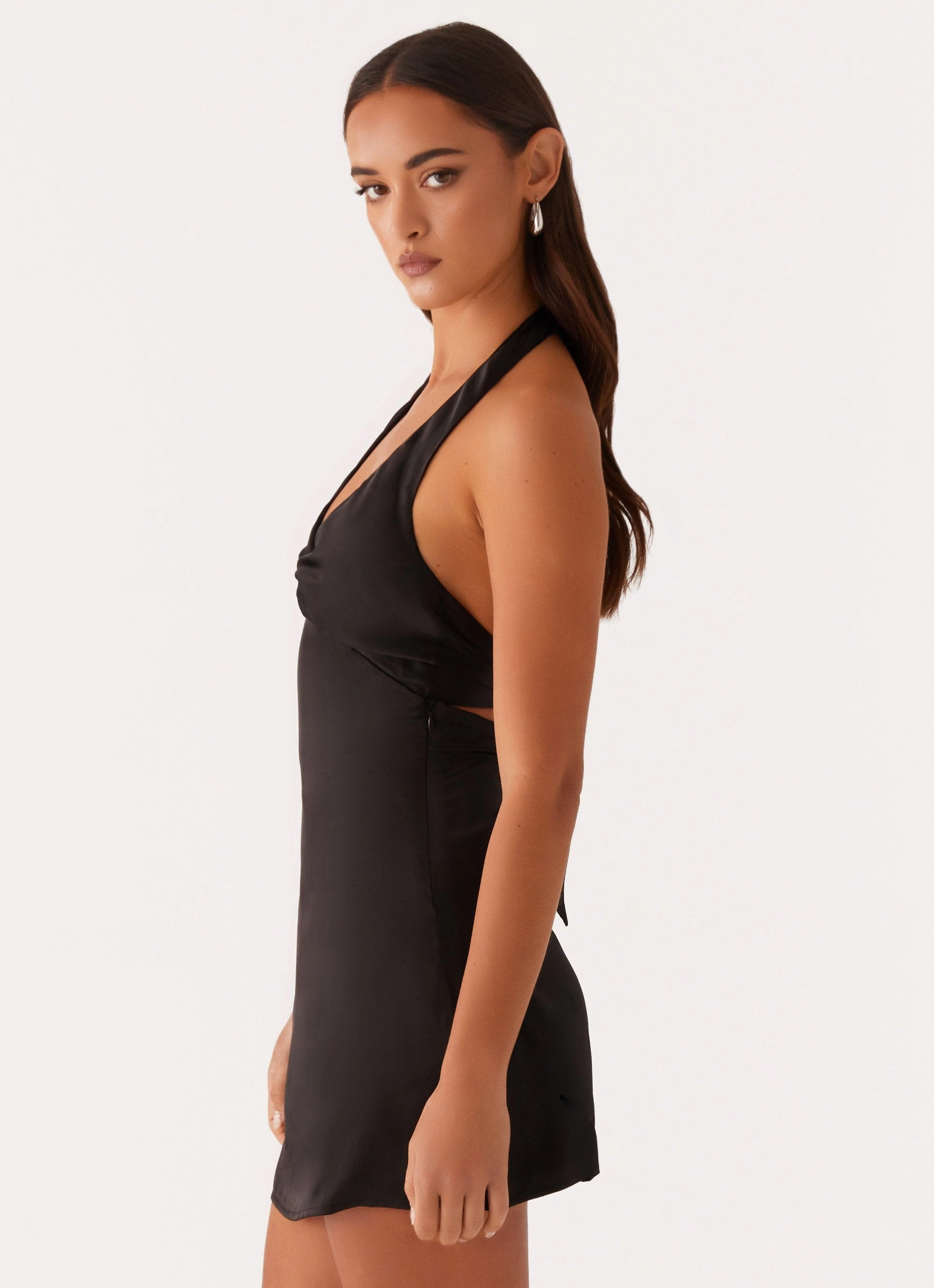 Versatile party outfit Heavy Hearted Mini Dress - Black