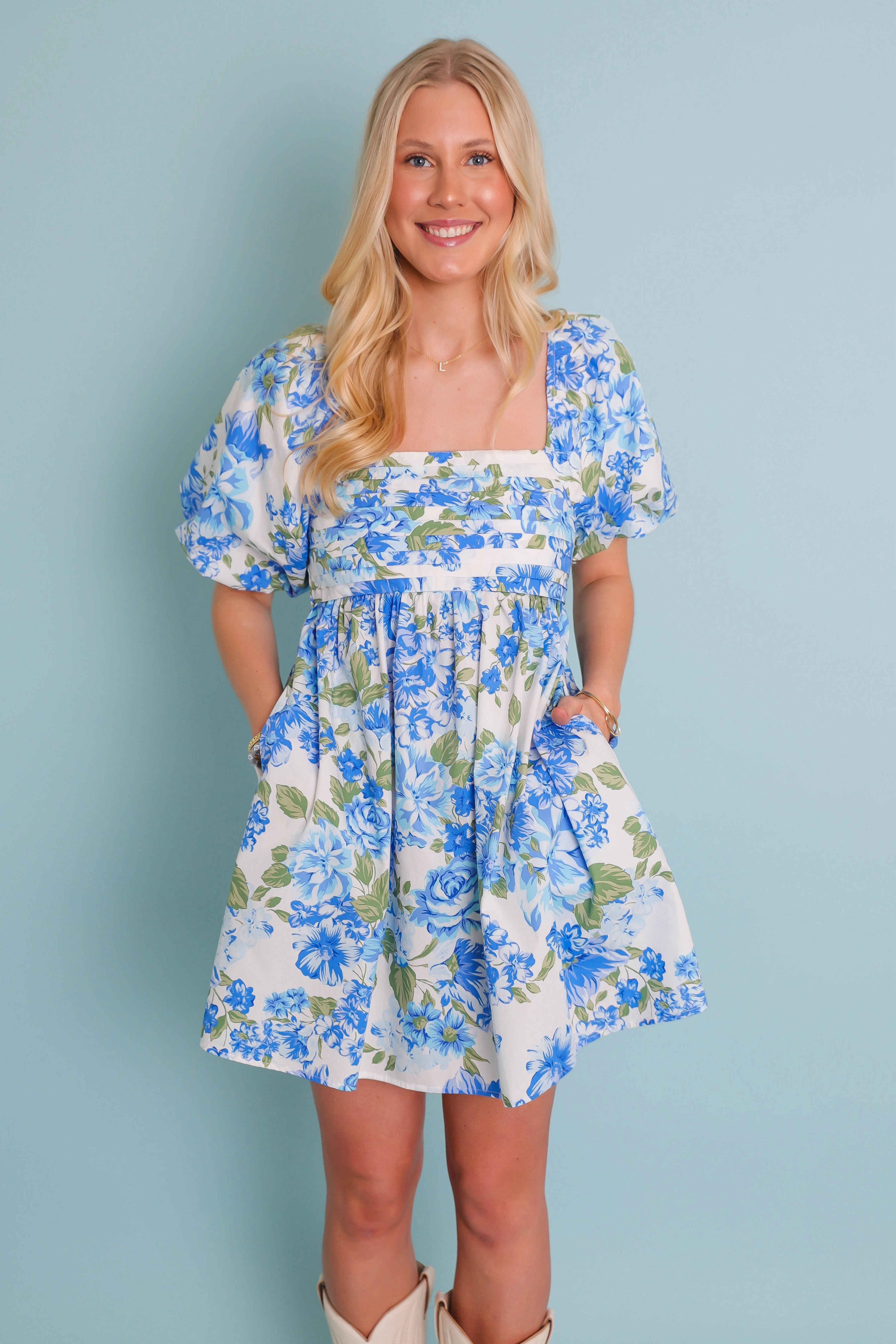Spring Garden Sustainable-Lining RESTOCK: Teatime With the Ladies Dress