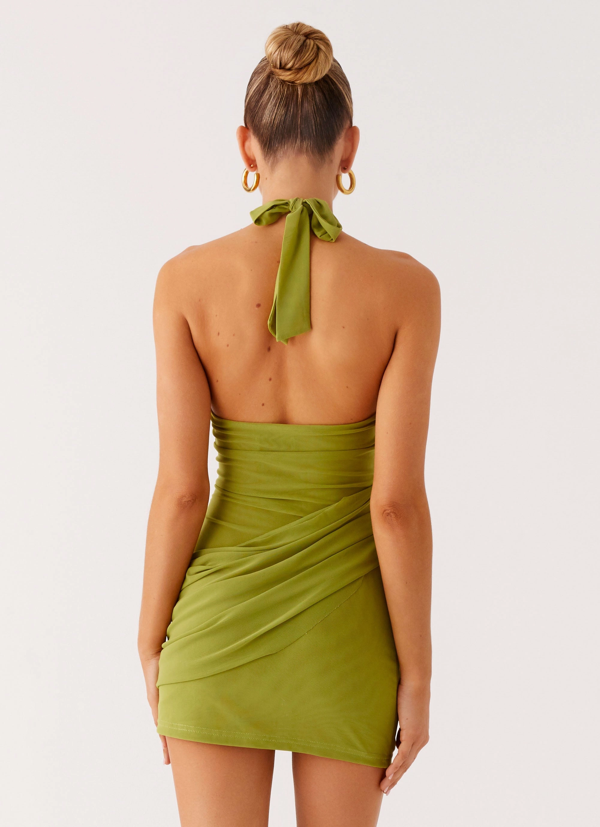 Henrietta Mini Dress - Citrus Romantic date dress Flattering Lines