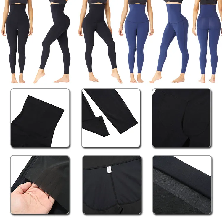 High Waist Yoga Leggings Woman Tummy Control Butt