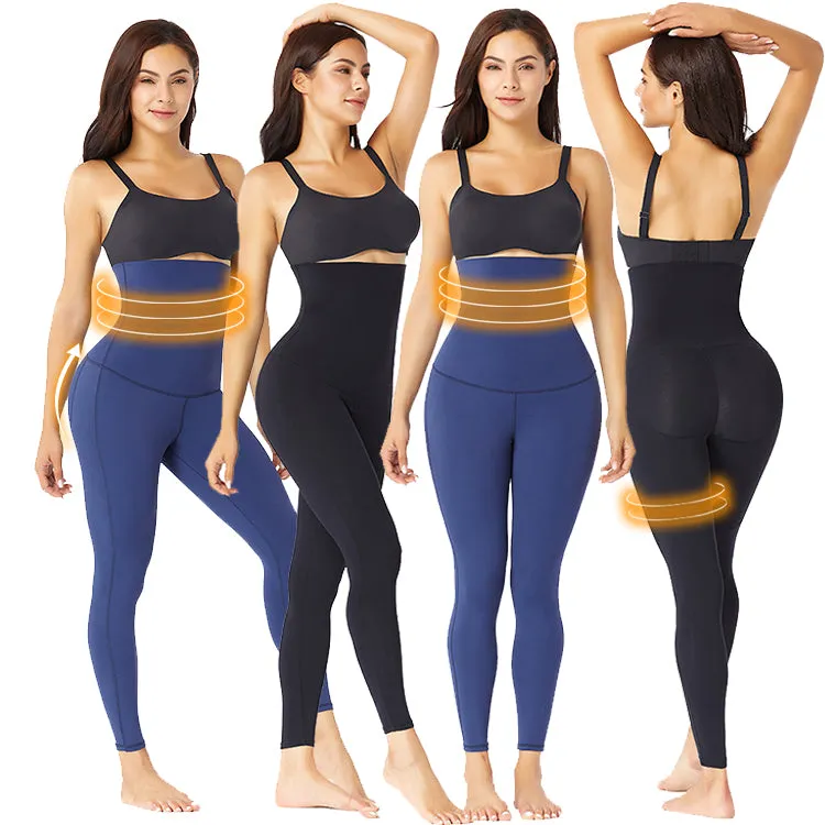 High Waist Yoga Leggings Woman Tummy Control Butt