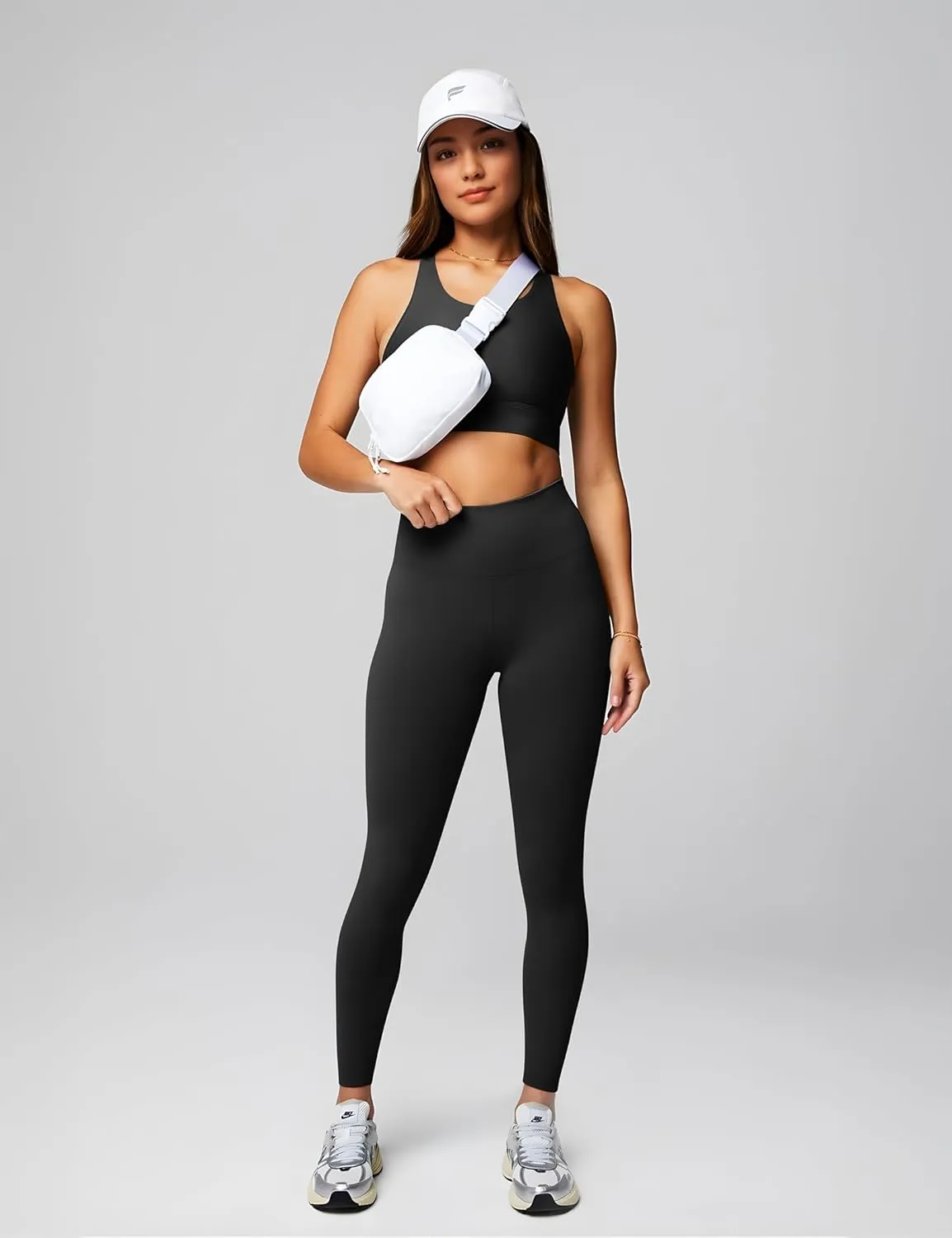 High Waisted Leggings for Women - No Front Seam Tummy Control Soft Yoga Pants for Workout Athletic Seamless Leggings