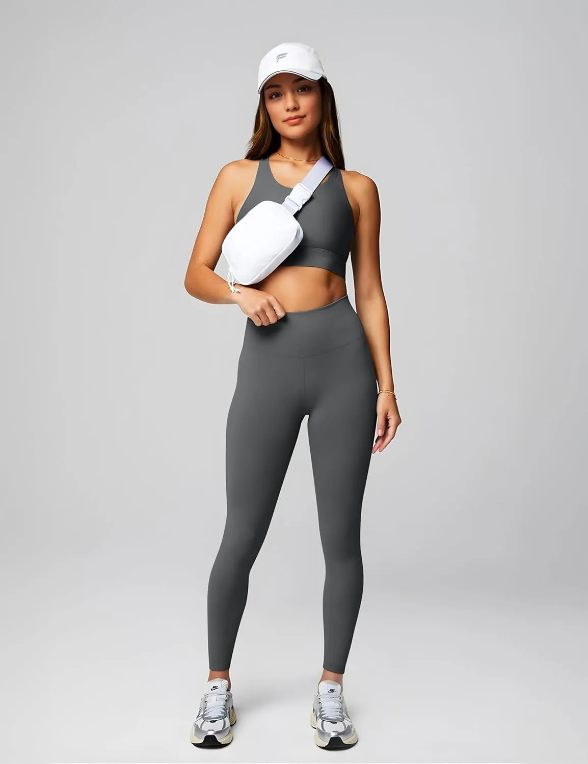 High Waisted Leggings for Women - No Front Seam Tummy Control Soft Yoga Pants for Workout Athletic Seamless Leggings