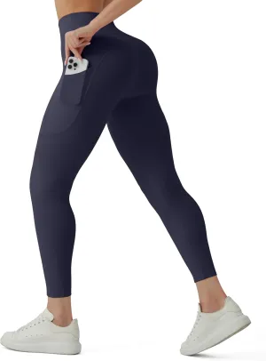 High Waisted Leggings for Women - No Front Seam Tummy Control Soft Yoga Pants for Workout Athletic Seamless Leggings