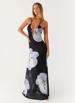 Trendy Fit Enrika Maxi Dress - Flower Print