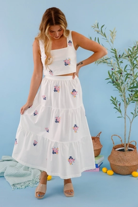 All My Problems Solved Midi Skirt Casual Edge