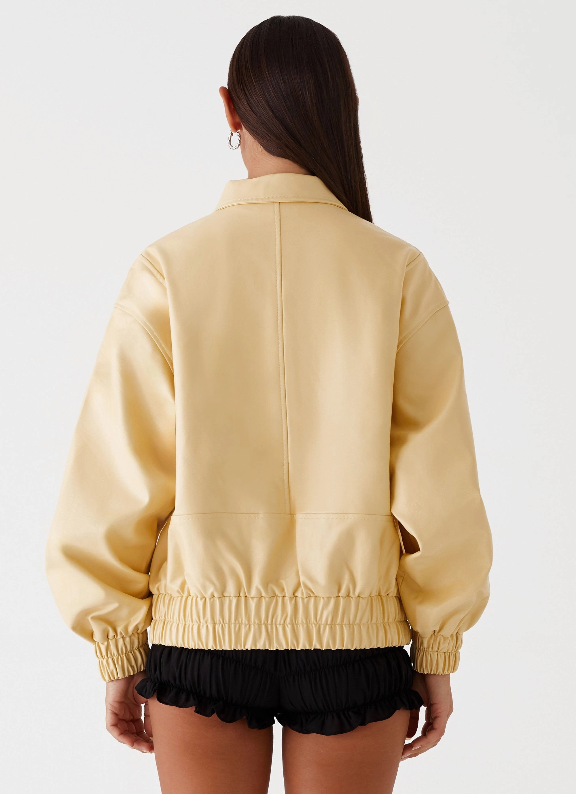 Holland Bomber Jacket - Yellow Abrasion Resistant Panels