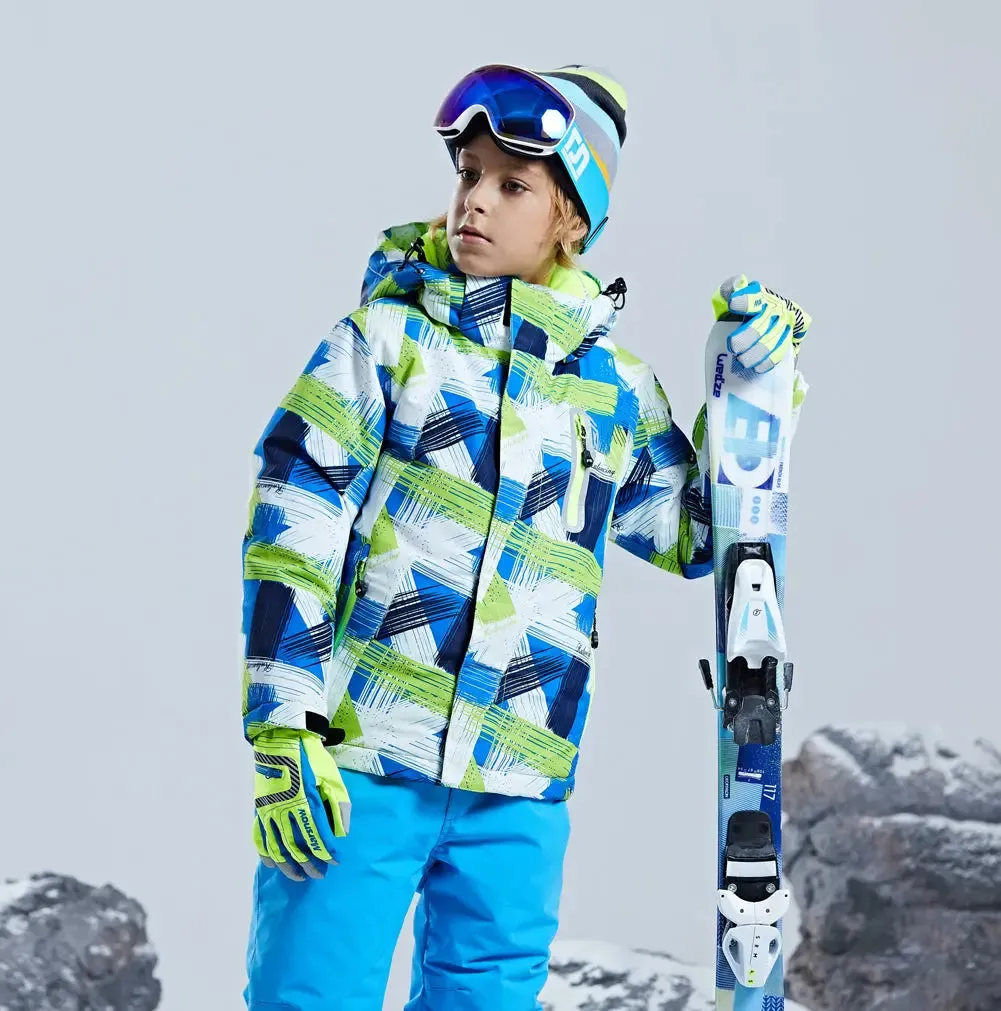 HOTIAN Boys Insulated Winter Snow Jacket