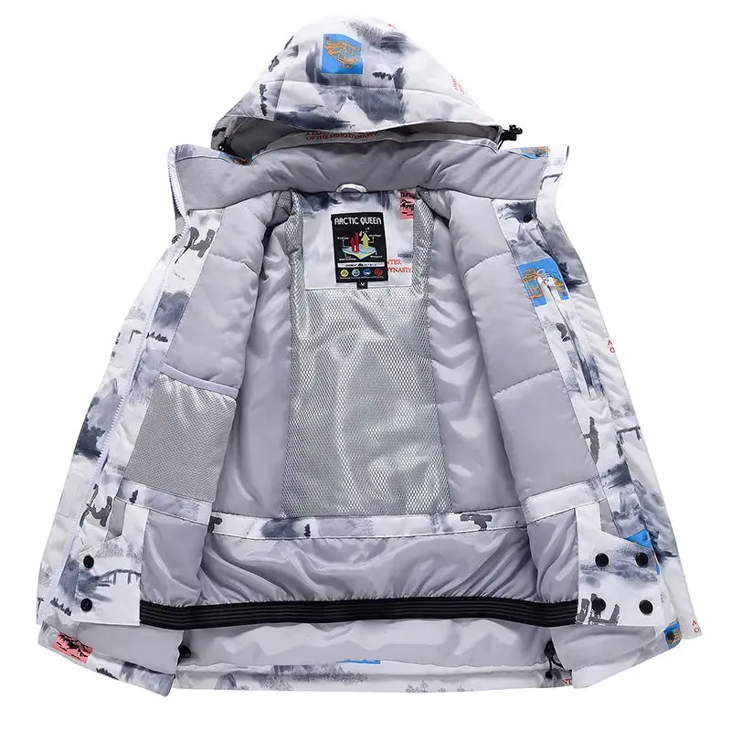 Hotian Children Hooded Insulated Snow Skiing Jacket