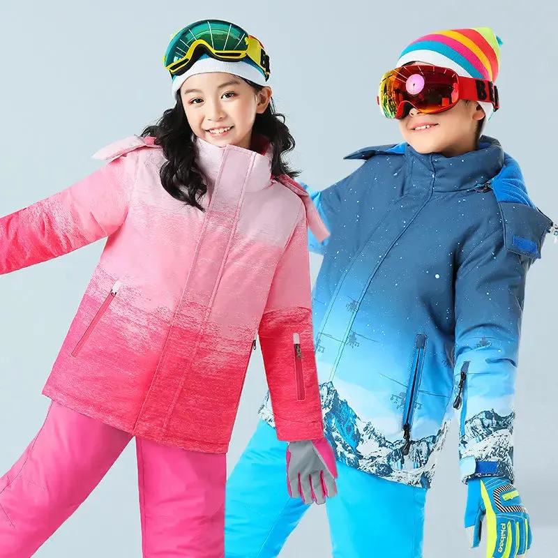 Hotian Kids Insulated Hooded Snow Jacket