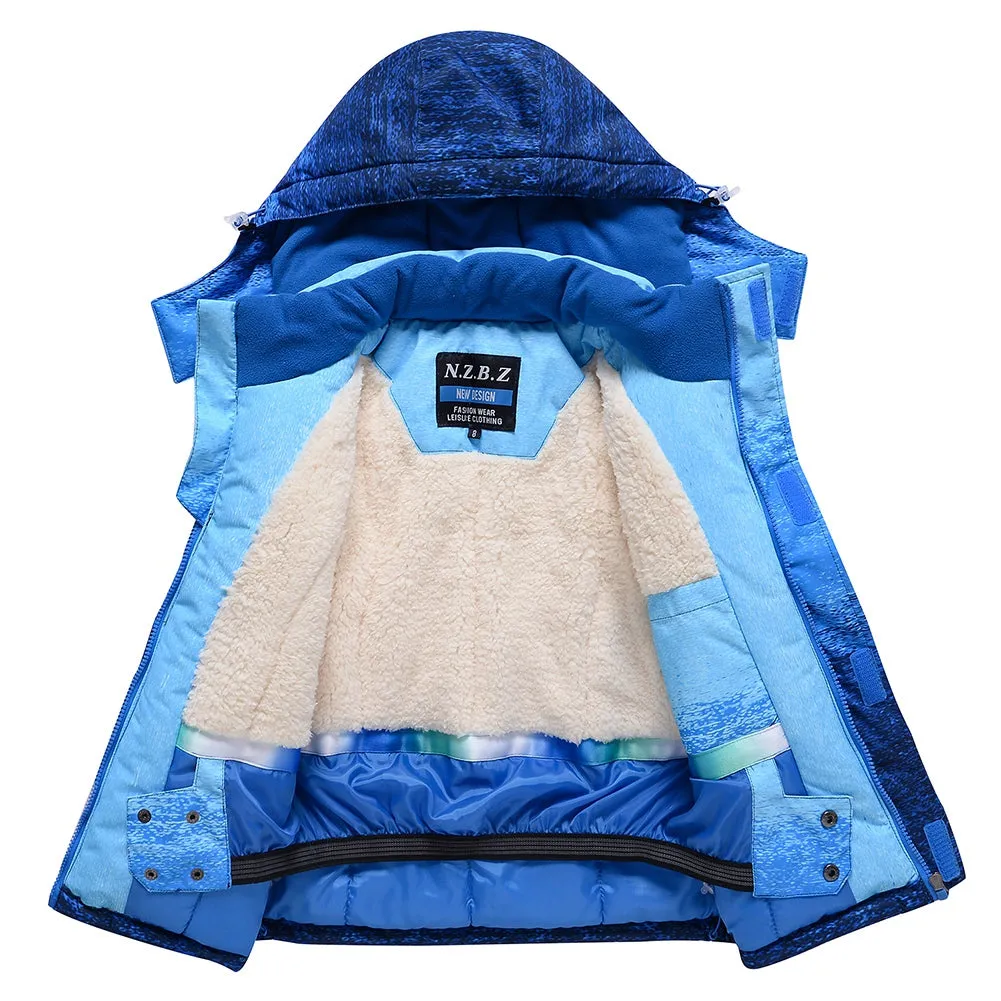Hotian Kids Insulated Hooded Snow Jacket