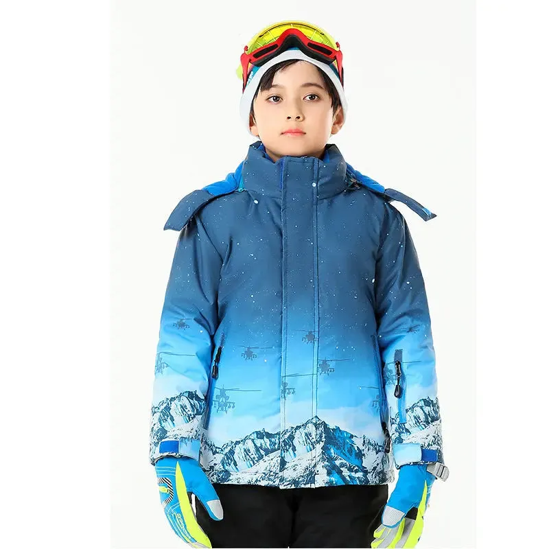 Hotian Kids Insulated Hooded Snow Jacket