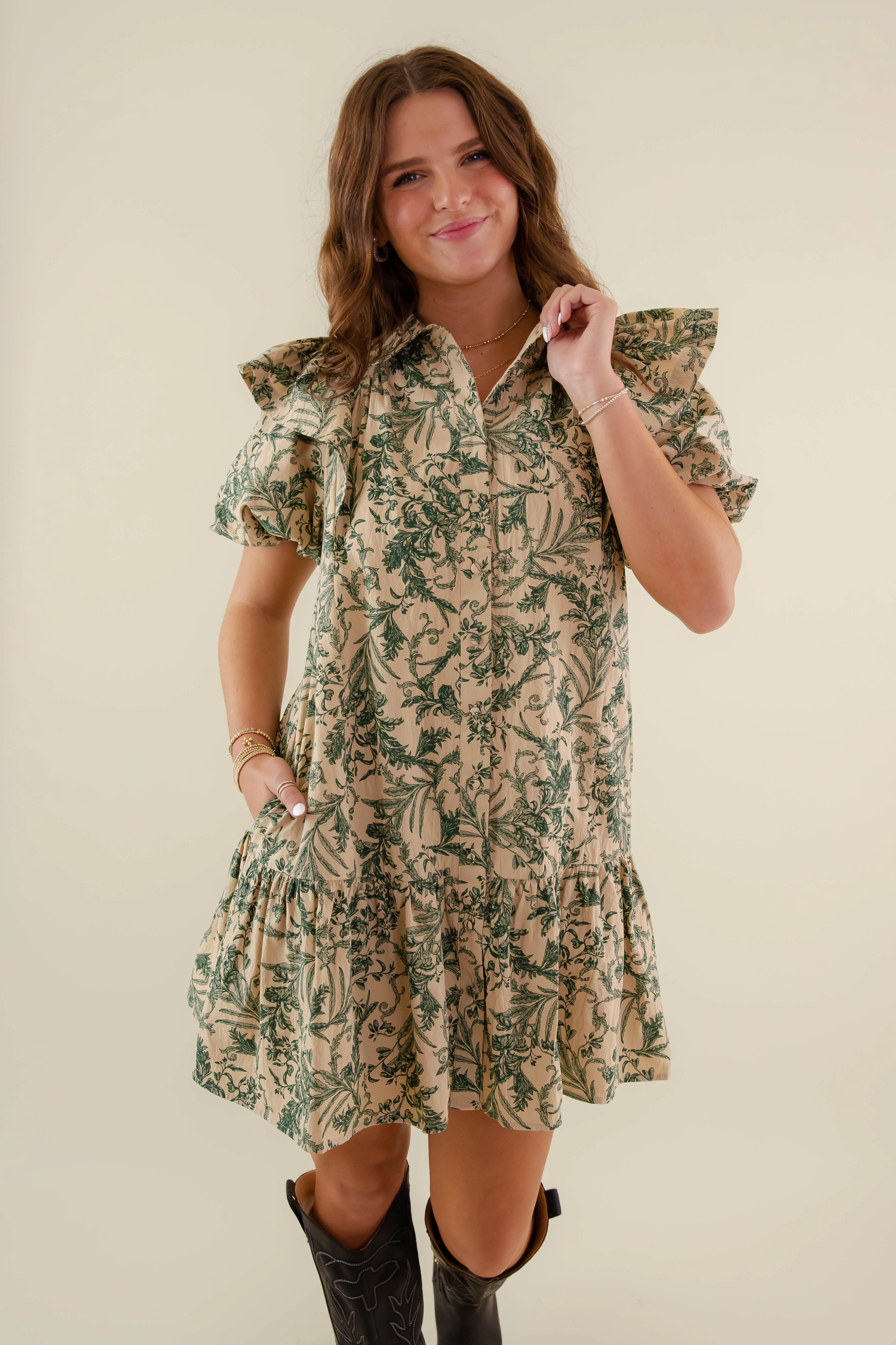 Summer Outfit How Much I Care Dress