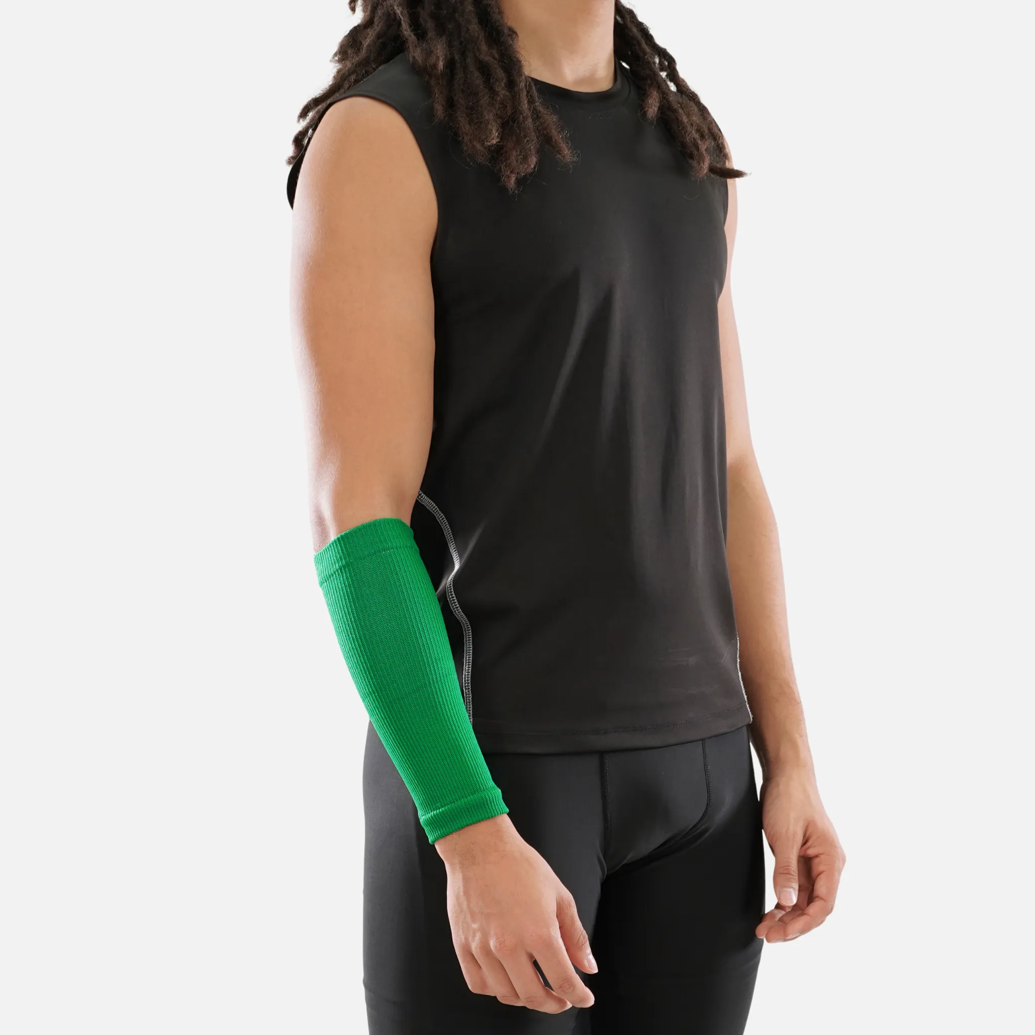 Hue Green Seamless Forearm Sleeve