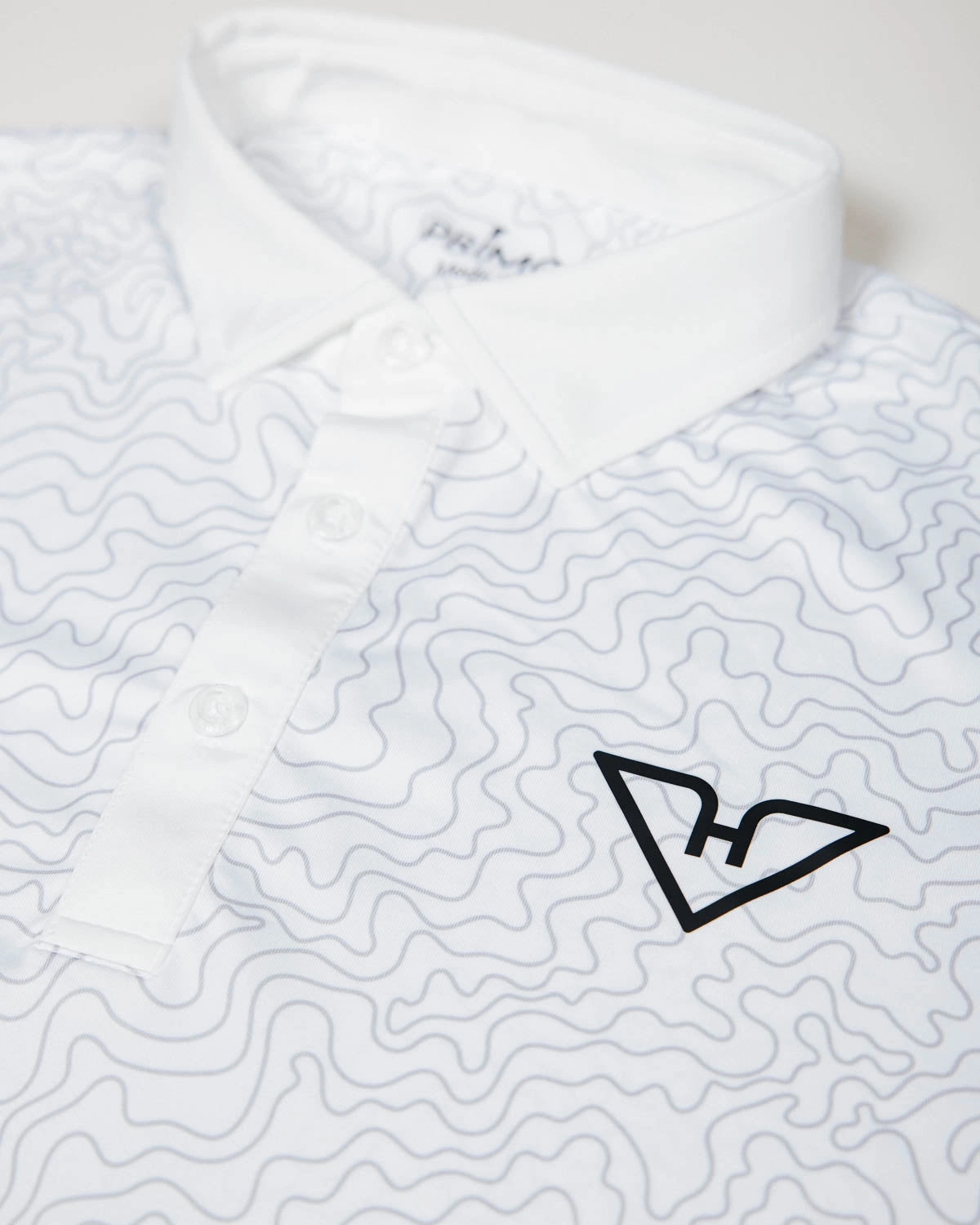 HyFlyers White Topo Polo Flexible Knit