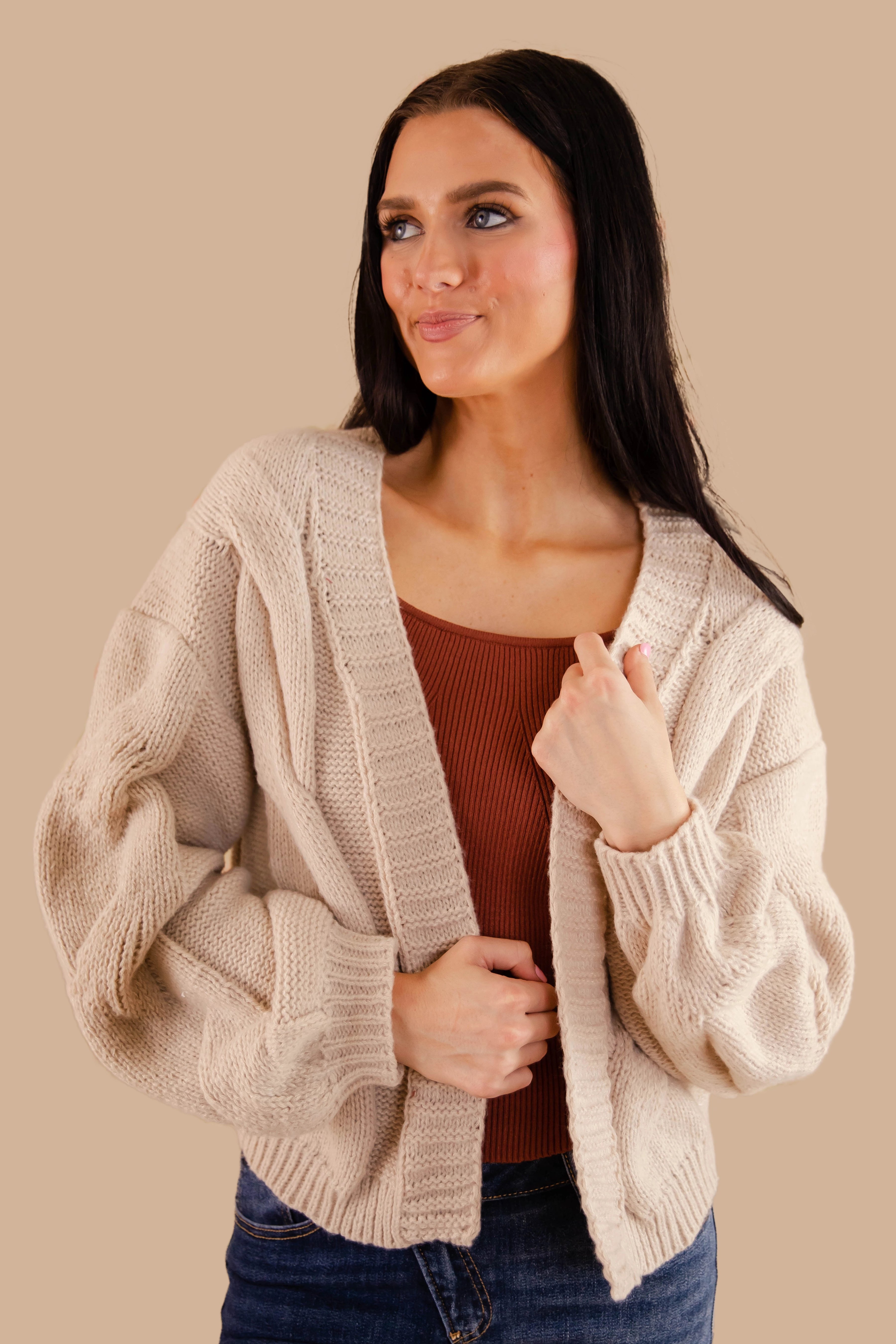 I Like It Here Cardigan AbrasionResistant Fabric