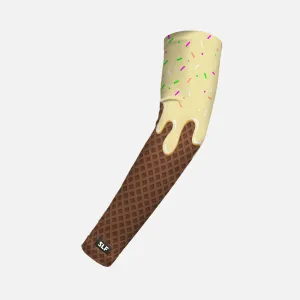 Ice Cream Cone Pale Yellow Kids Arm Sleeve
