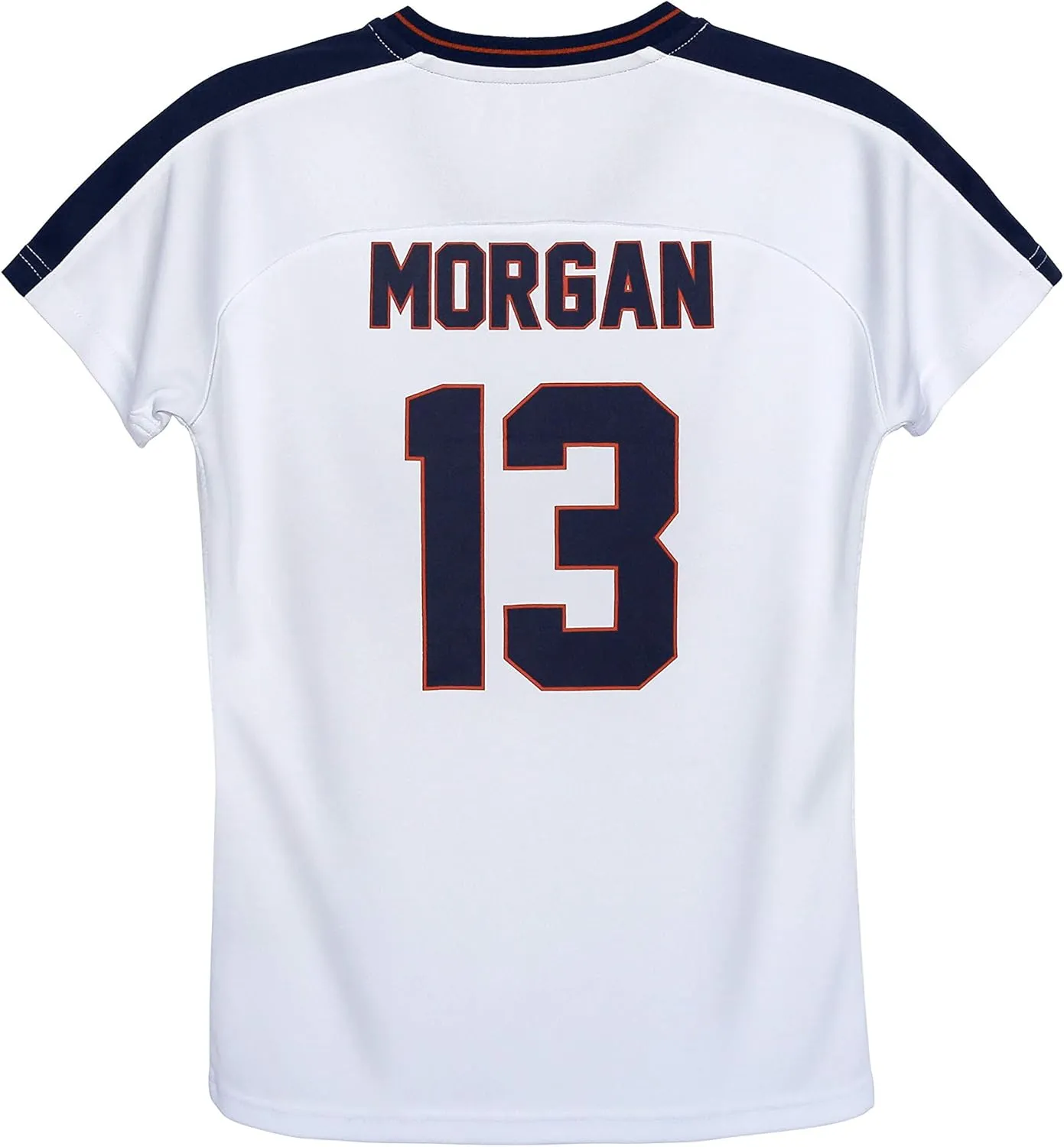 Icon Sports USWNT Player T Shirt – Girls’ Official U.S. Women’s National Soccer Team Association USA Flag Football Tee Top USWP115PT-W2-USWP115PT-W2-MOR YM