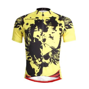 ILPALADINO  Cycling Jersey for Men Rock Style Mountain Comfortable Biking Clothes Pro Cycle Clothing Racing Apparel Outdoor Sports Leisure Biking T-shirt  NO.660