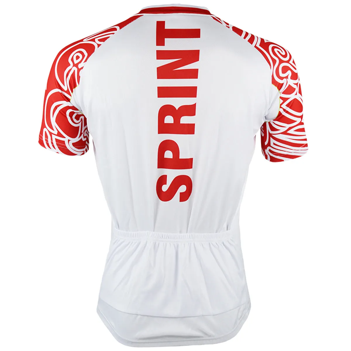 ILPALADINO LIVE & SPRINT Men's Green/Red Cycling Mountain Bike Shirt Jersey Bike Shirt MTB Mountain Biking Outdoor Comfortable Riding Clothes NO.141