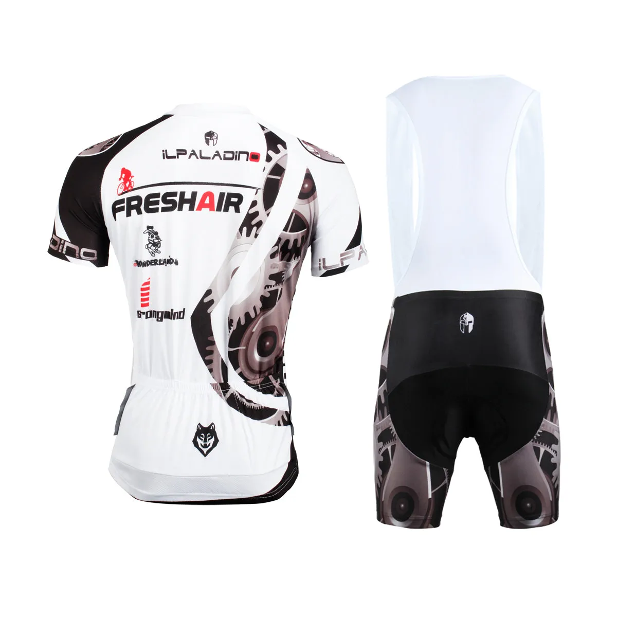 ILPALADINO Men's Cycling Jersey for Outdoor Riding Quick Dry and Breathable Bike Shirt Short Apparel Outdoor Sports Gear Leisure Biking T-shirt Team Kit NO.617