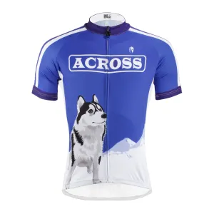 ILPALADINO Wolf Men's Cycling Jersey Biking Riding Apparel Animal Pattern Comfortable Bike Shirt Short Sleeve for Summer Apparel Outdoor Sports Gear Leisure Biking T-shirt NO.611
