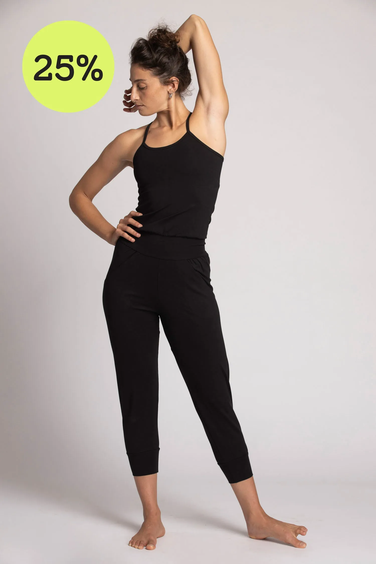 I'mPerfect Organic Cotton Yoga Jumpsuit 25%off