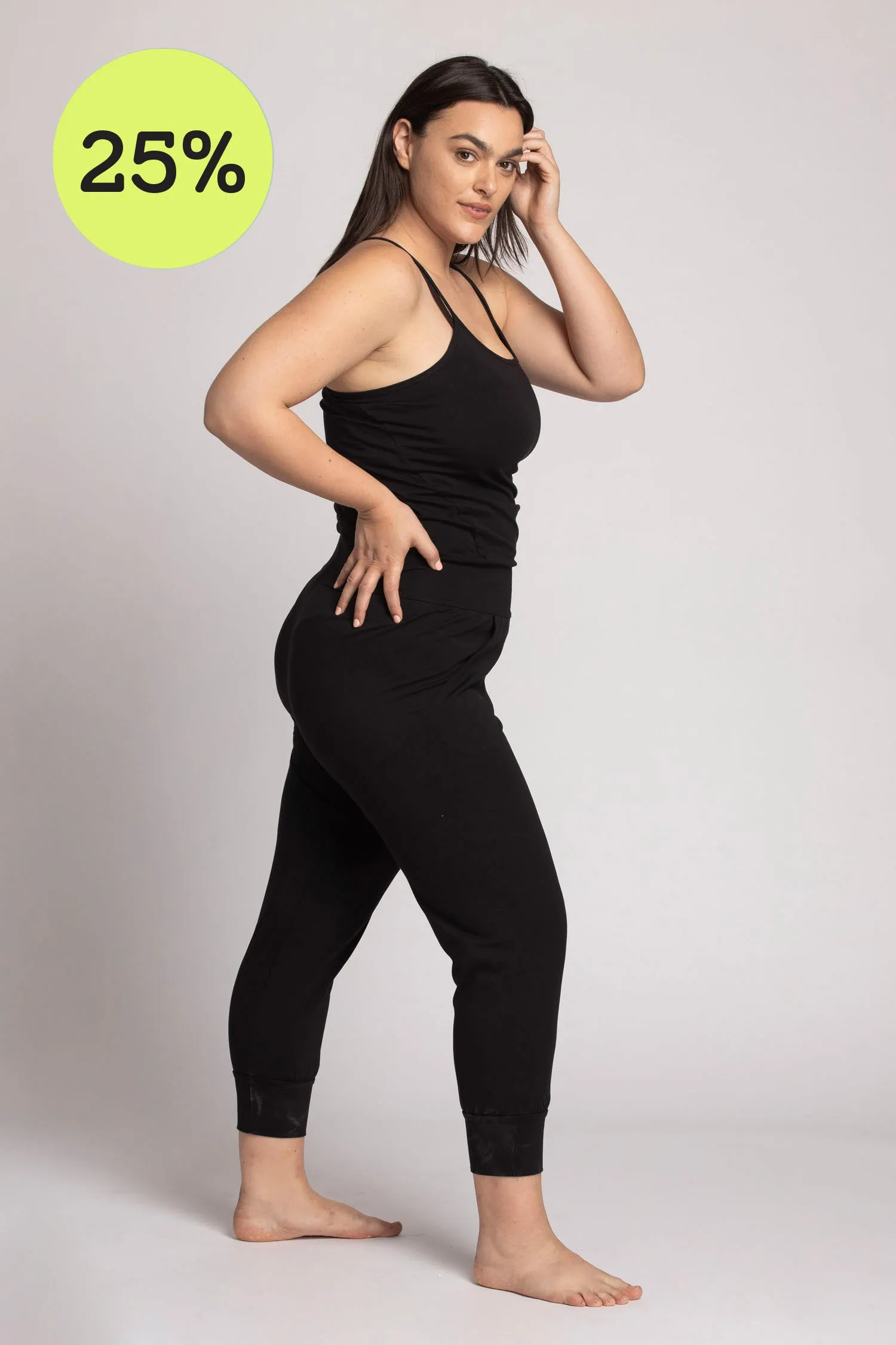 I'mPerfect Organic Cotton Yoga Jumpsuit 25%off
