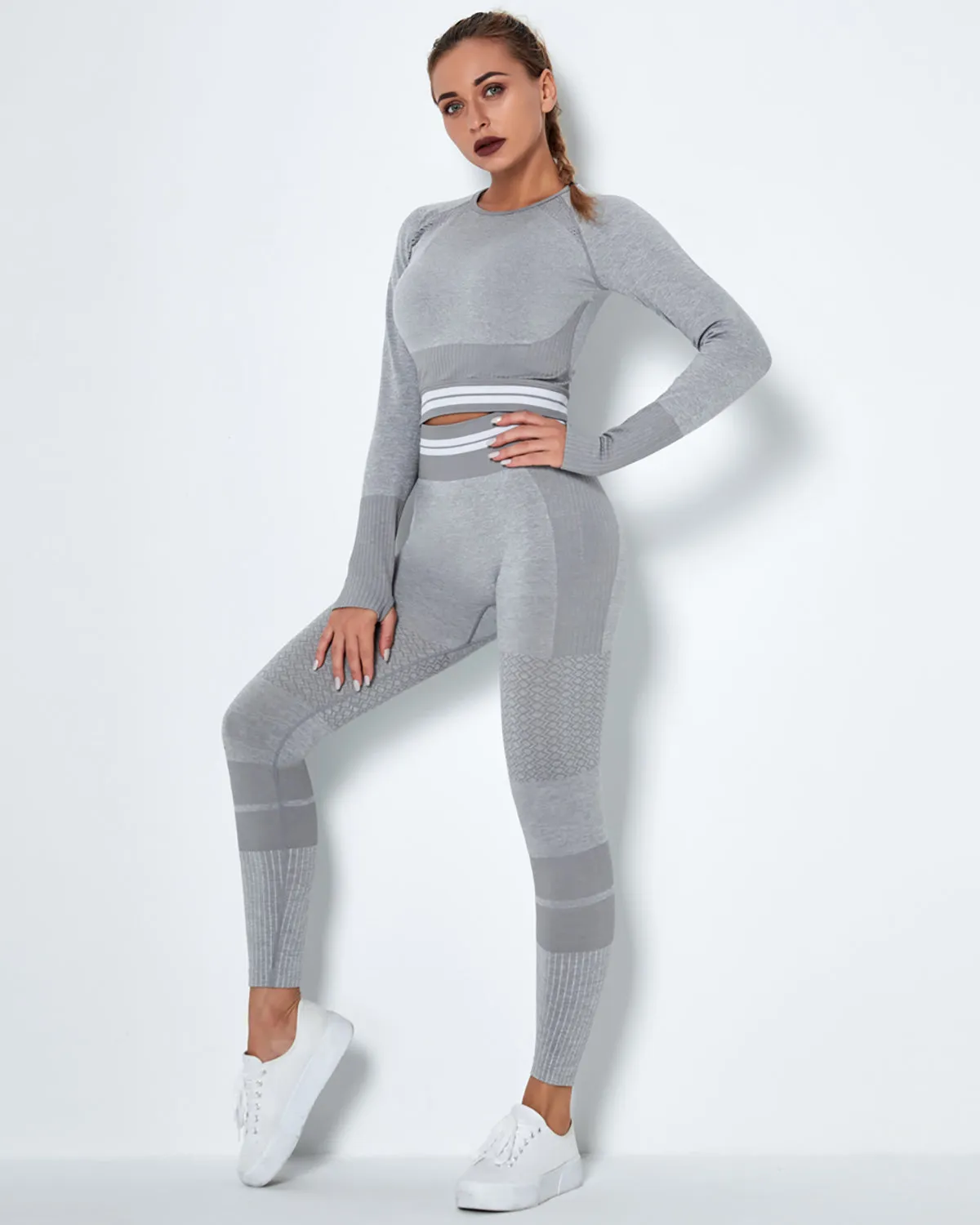 Imperia Seamless Long Sleeve - Gray