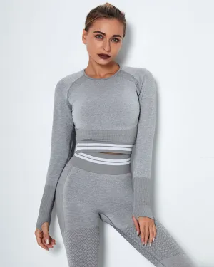 Imperia Seamless Long Sleeve - Gray