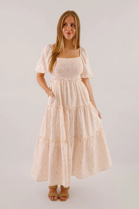 In A Good Place Midi Dress Simple Spirit Quiet Sweet