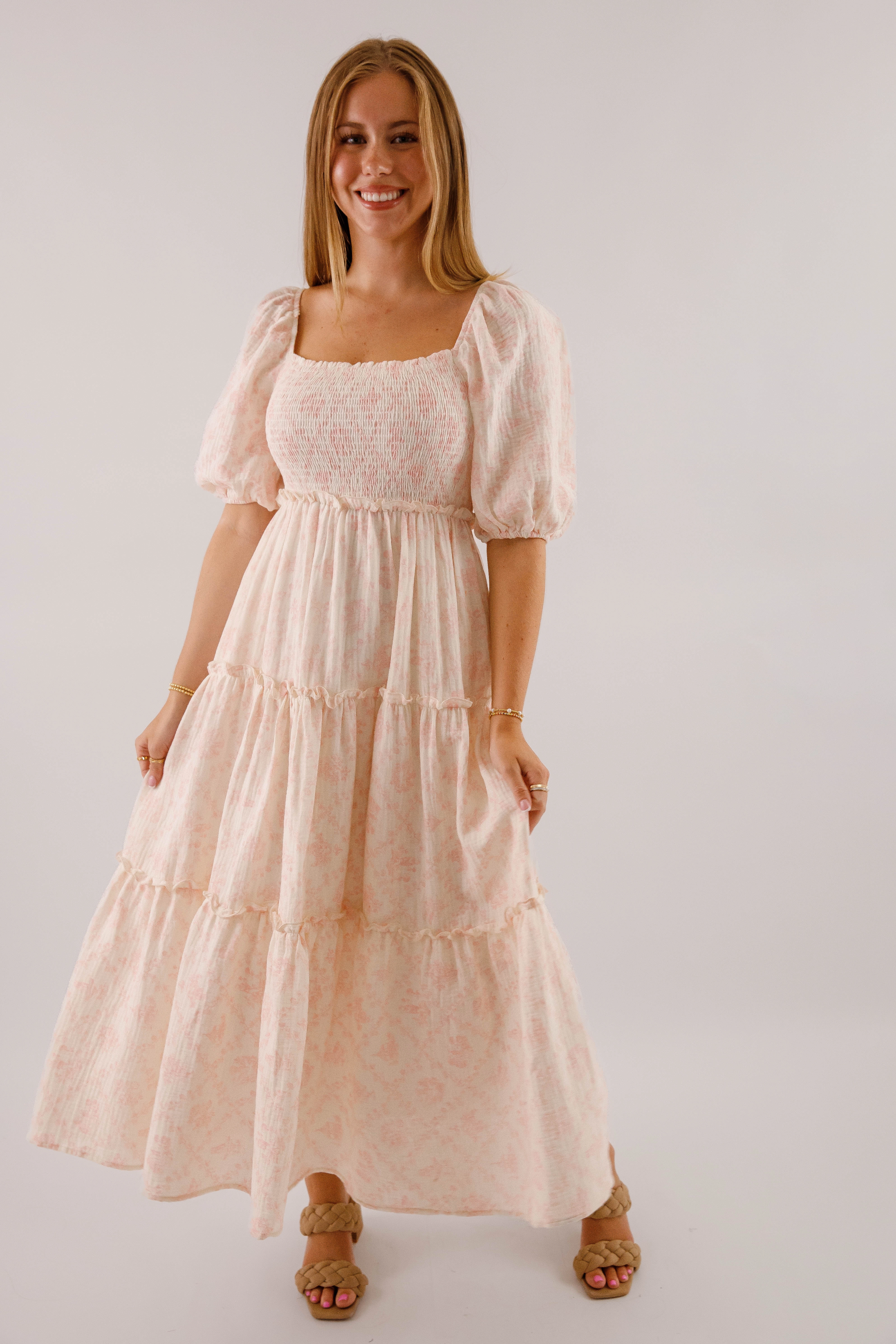 Trendy Layer In A Good Place Midi Dress
