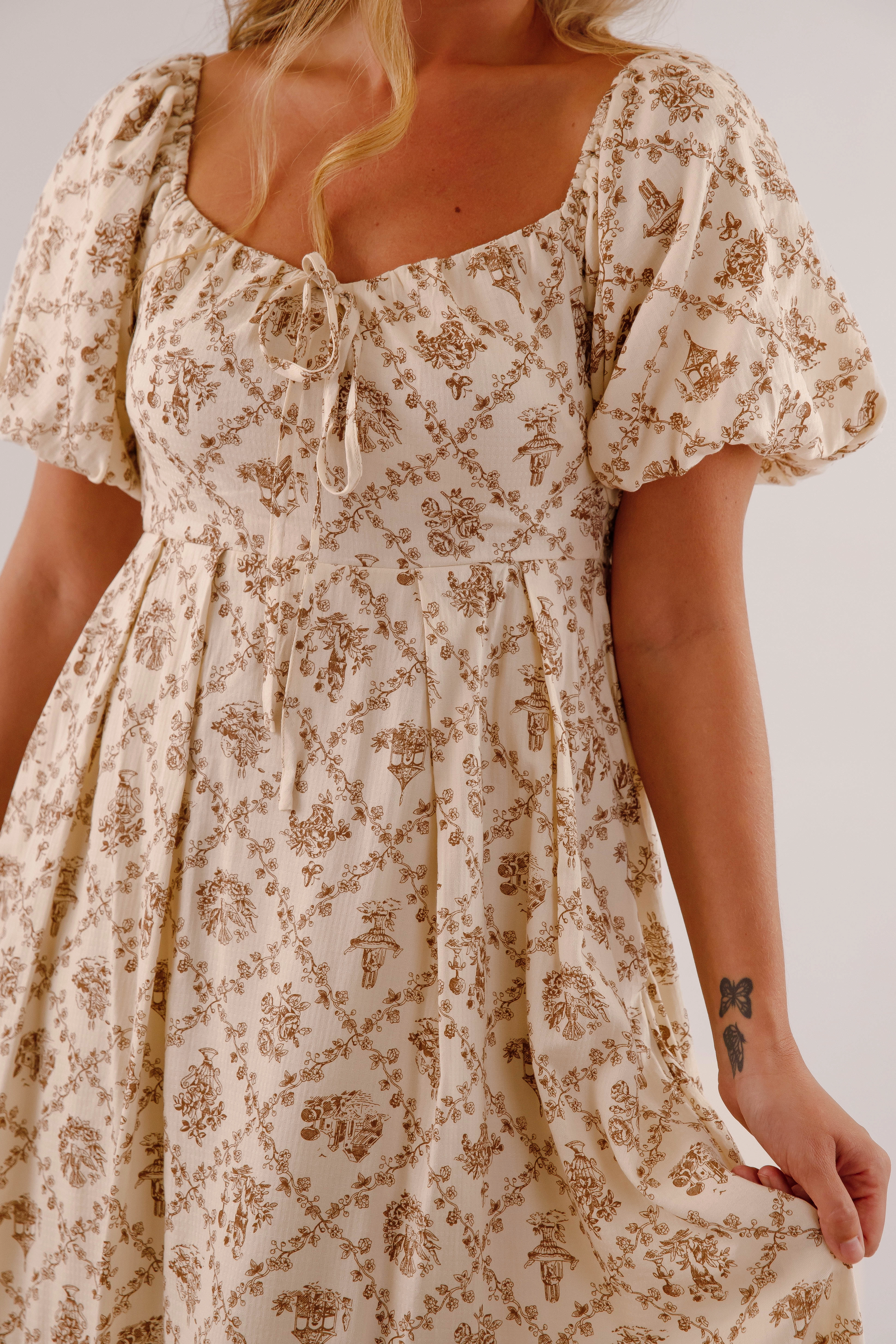 In My Nature Midi Dress Perfect Comfort Wear